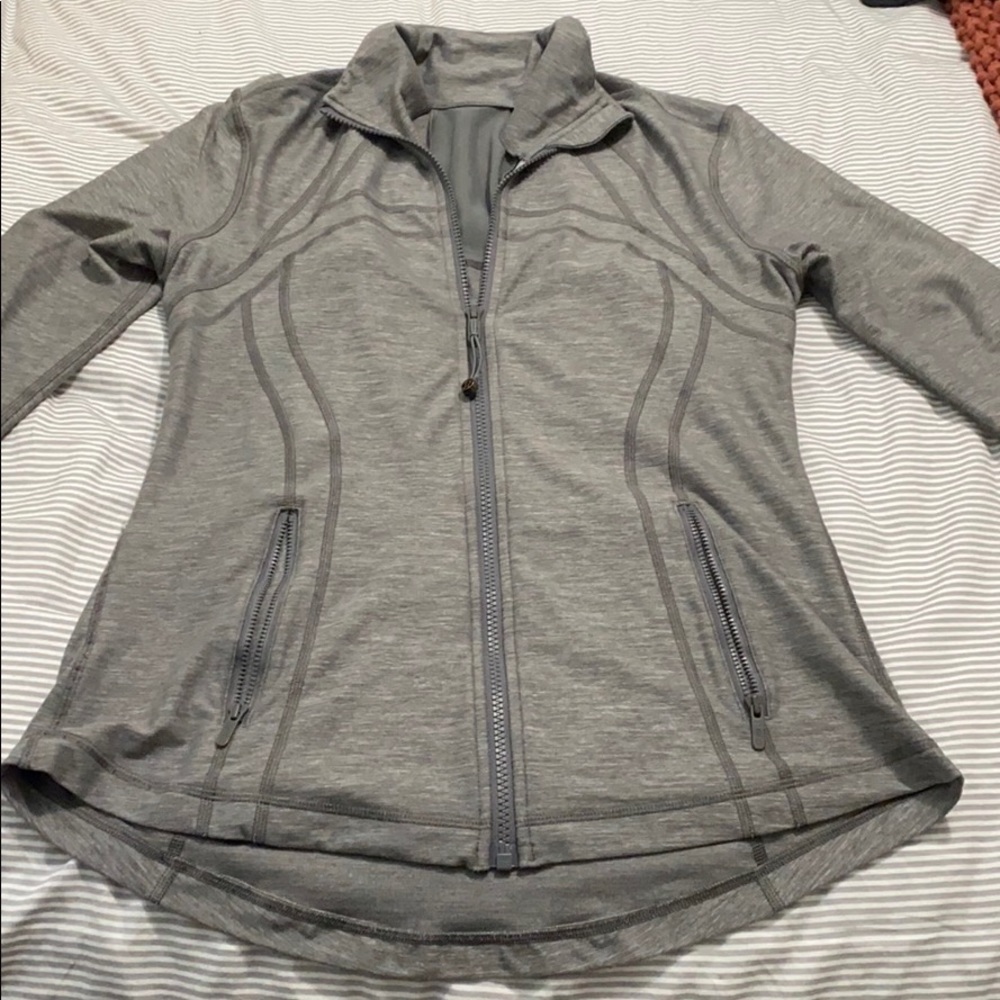Grey Lululemon Define Jacket